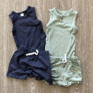 Modern Moments Bodysuits and Shorts set (12M)